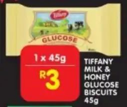 Shoprite Tiffany milk & honey glucose biscuits offer