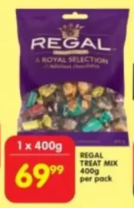 Shoprite Regal treat mix offer