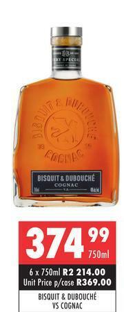 Bisquit & Dubouche VS Cognac-750ml