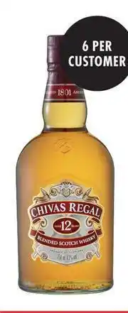 Ultra Liquors Chivas Regal 12 YO Blended Scotch Whisky-750ml offer