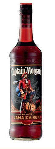 Ultra Liquors Captain Morgan Black Rum-750ml offer