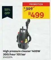 Leroy Merlin High Pressure Cleaner 1400W 300L/Hour 105 Bar offer