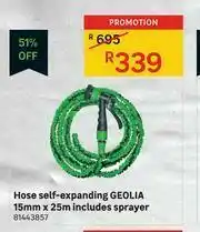 Leroy Merlin Geolia Self Expanding Hose 15mm x 25m offer