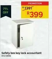 Leroy Merlin Accountant Key Lock Safety Box offer