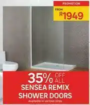 Sensea Remix Shower Doors