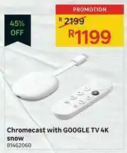 Leroy Merlin Google TV 4K Snow With Chromecast offer