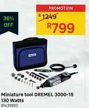 Dremel 3000-15 130 Watts Miniature Tool