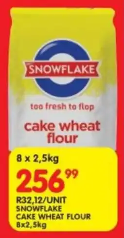 Shoprite Snowflake cake wheat flour offer