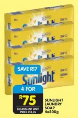 Shoprite Sunlight laundry soap offer