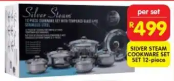 Shoprite Silver steam cookware set offer