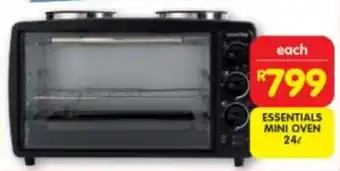 Shoprite Essentials mini oven offer