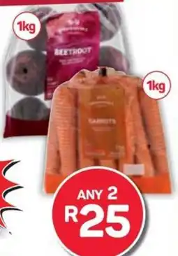 Pick n Pay Hypermarket PnP Carrots or Beetroot offer