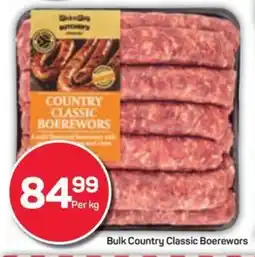 Pick n Pay Hypermarket Bulk Country Classic Boerewors offer