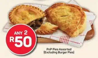 Pick n Pay Hypermarket PnP Pies Assorted (Excluding Burger Pies) offer