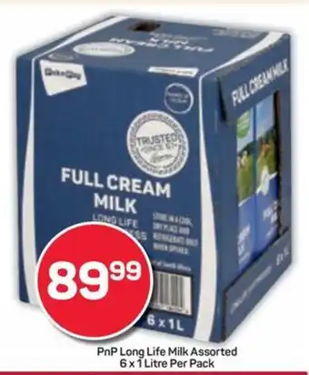 Pick n Pay Hypermarket PnP Long Life Milk Assorted offer