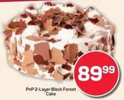 Pick n Pay Hypermarket PnP 2-Layer Black Forest Cake offer