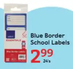 Oxford Freshmarket Blue Border School Labels offer