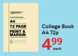 Oxford Freshmarket College Book A4 72p offer