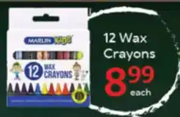 Oxford Freshmarket 12 Wax Crayons offer