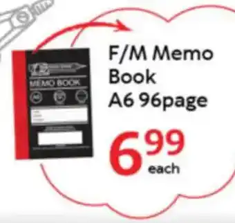 Oxford Freshmarket F/M Memo Book A6 96page offer