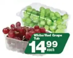 Check Star White/Red Grape Tub offer