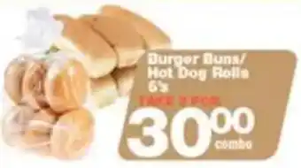 Check Star Burger Buns/ Hot Dog Rolls offer