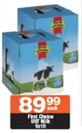 Check Star First Choice UHT Milk offer