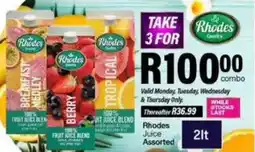 Take 'n Pay Rhodes Juice Assorted offer