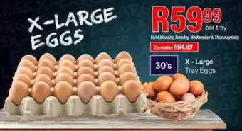 Take 'n Pay X-Large Tray Eggs offer