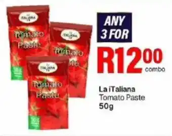 Take 'n Pay La italiana Tomato Paste offer