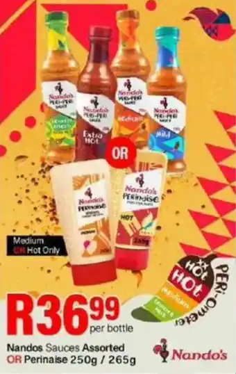 Take 'n Pay Nandos Sauces Assorted OR Perinaise offer