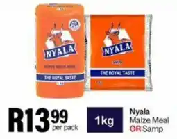 Take 'n Pay Nyala Maize Meal OR Samp offer