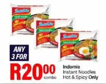 Take 'n Pay Indomie Instant Noodles Hot & Spicy Only offer