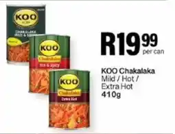 Take 'n Pay KOO Chakalaka Mild/Hot/ Extra Hot offer