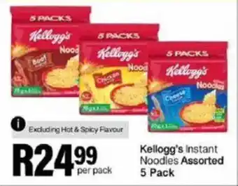 Take 'n Pay Kellogg's Instant Noodles Assorted offer