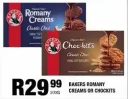 Take 'n Pay Bakers romany creams or chockits offer