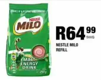 Take 'n Pay Nestle milo refill offer