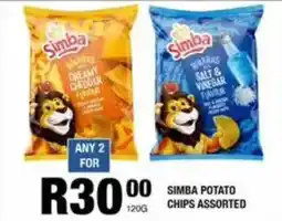 Take 'n Pay Simba potato chips assorted offer