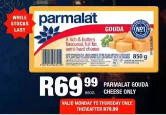 Take 'n Pay Parmalat gouda cheese only offer