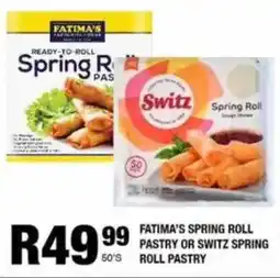 Take 'n Pay Fatima's spring roll pastry or switz spring roll pastry offer