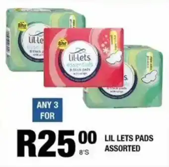 Take 'n Pay Lil lets pads assorted offer