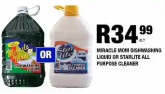 Take 'n Pay Miracle mom dishwashing liquid or starlite all purpose cleaner offer