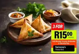 Take 'n Pay Samoosa's Assorted offer