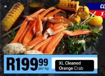 Take 'n Pay XL Cleaned Orange Crab offer