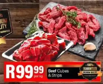 Take 'n Pay Beef Cubes & Strips offer