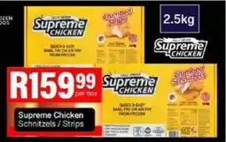 Take 'n Pay Supreme Chicken Schnitzels/ Strips offer