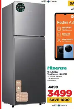 HiFi Corp Hisense Fridge Top Freezer H225TTS offer