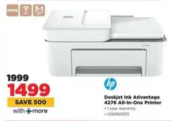 HiFi Corp HP Deskjet Ink Advantage 4276 All-in-One Printer offer
