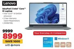 HiFi Corp Lenovo IdeaPad 3 Intel Core i5 Laptop offer