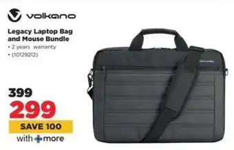 HiFi Corp Volkano Legacy Laptop Bag and Mouse Bundle offer